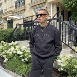 Trinity the Label Black Crewneck